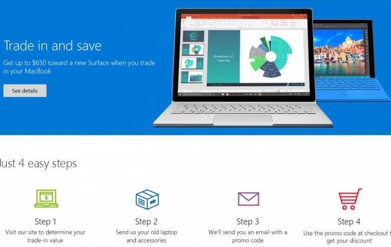 Microsoft พร้อมจ่าย…แค่คุณเลิกใช้ Macbook