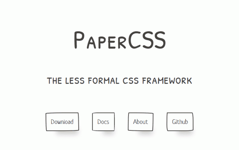 “PaperCSS” framework น้องใหม่ สำหรับคนเบื่อ modern style